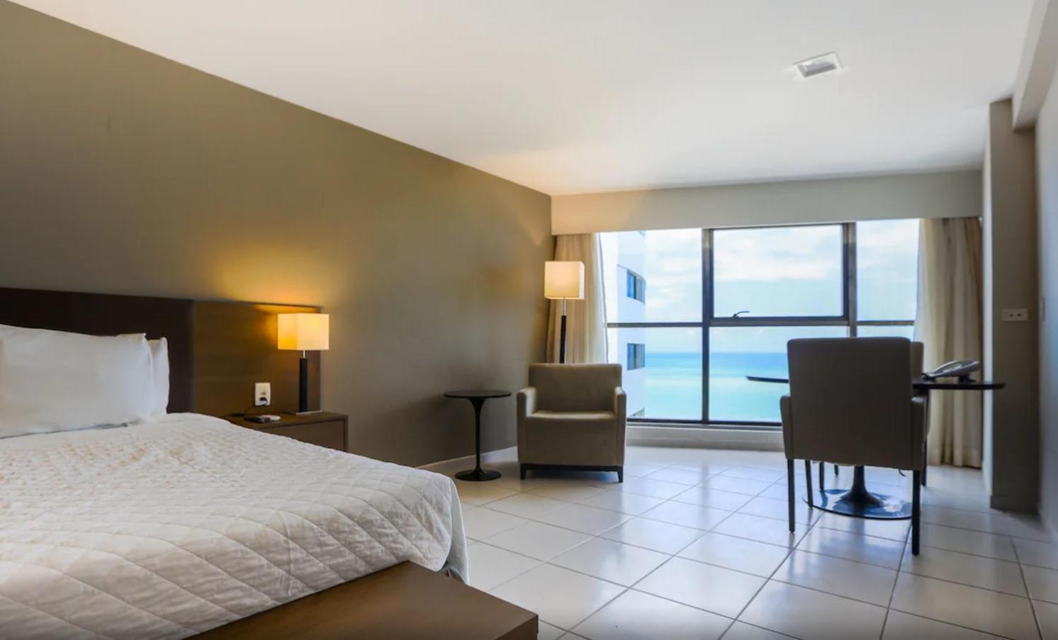 Beach Class - Hotel 5 Estrelas Na Avenida Boa Viagem レシフェ エクステリア 写真